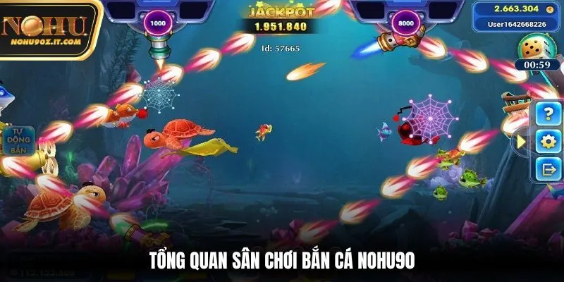 Tổng quan sân chơi bắn cá Nohu90